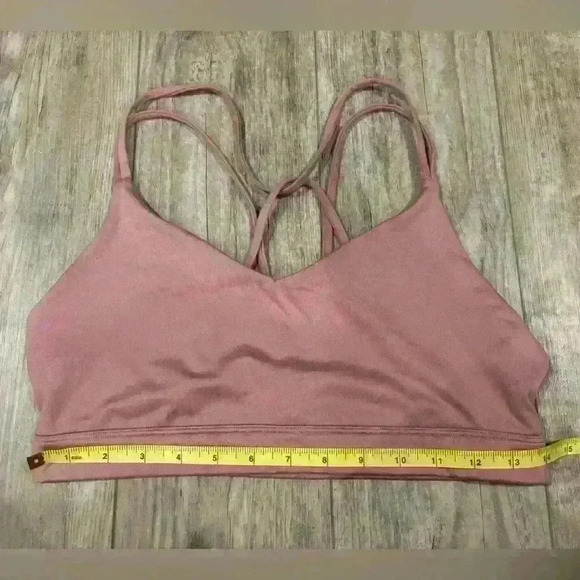 Old Navy, active light support pink without removable pads size large - Picture 2 of 6